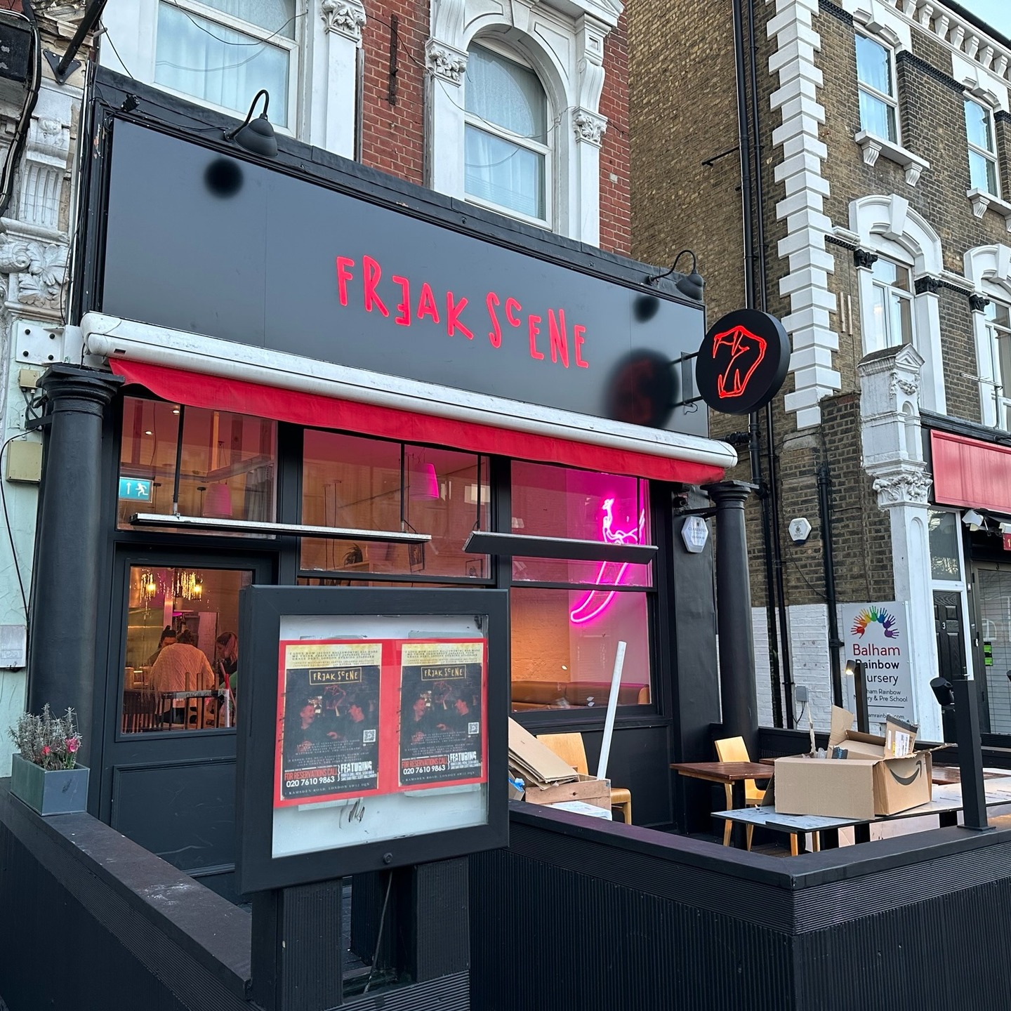 Freak Scene - Facia signage